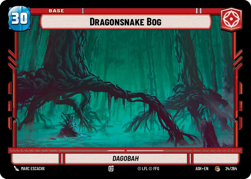 Dragonsnake Bog // Mandalorian (24/264 // T01) (24/264 // T01) [Ashes of the Empire]