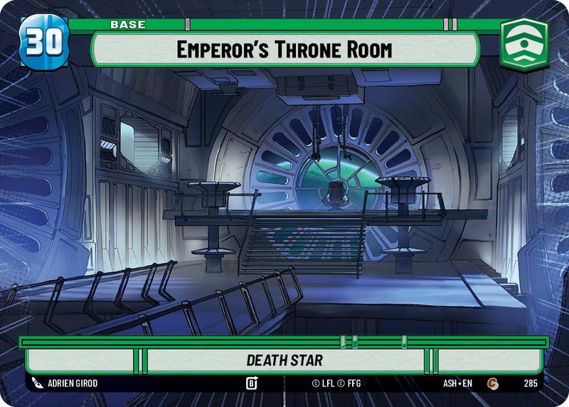 Emperor's Throne Room // Mandalorian (285 // t04) (Hyperspace) (285 // T04) [Ashes of the Empire]