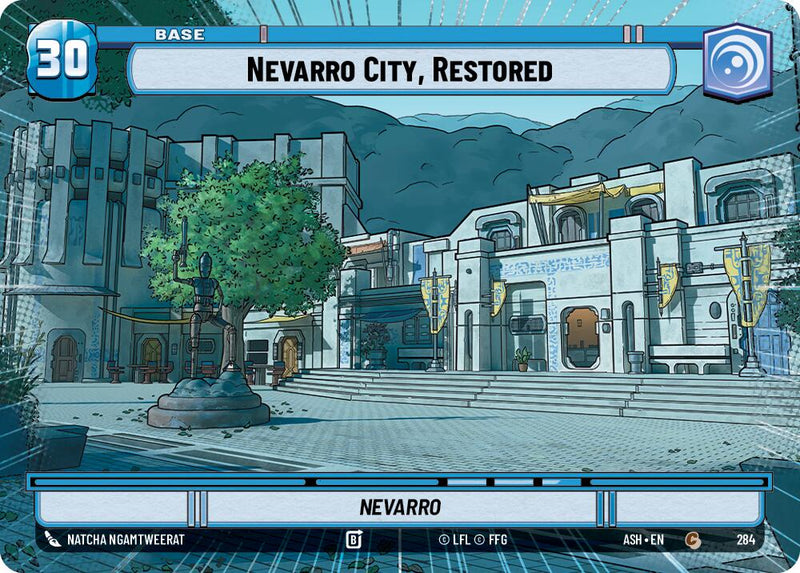 Nevarro City, Restored // Mandalorian (284 // t04) (Hyperspace) (284 // T04) [Ashes of the Empire]