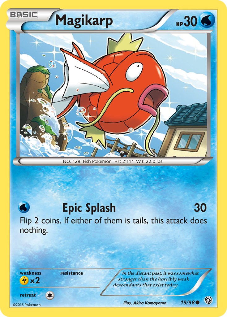 Magicarpe (19/98) [XY: Origines Antiques]