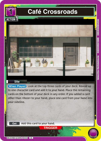 Image for Cafe Crossroads (UE22BT/CSM-1-033) (UE22BT) - Union Arena