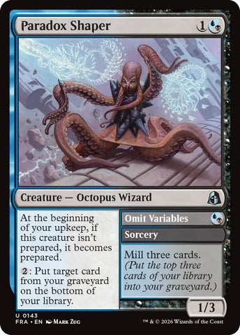 Paradox Shaper // Omit Variables [Reality Fracture]