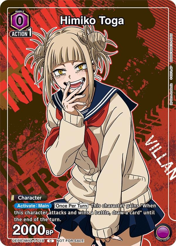 Image for Himiko Toga (UEPR/MHA-1-018) (UEPR) - Union Arena