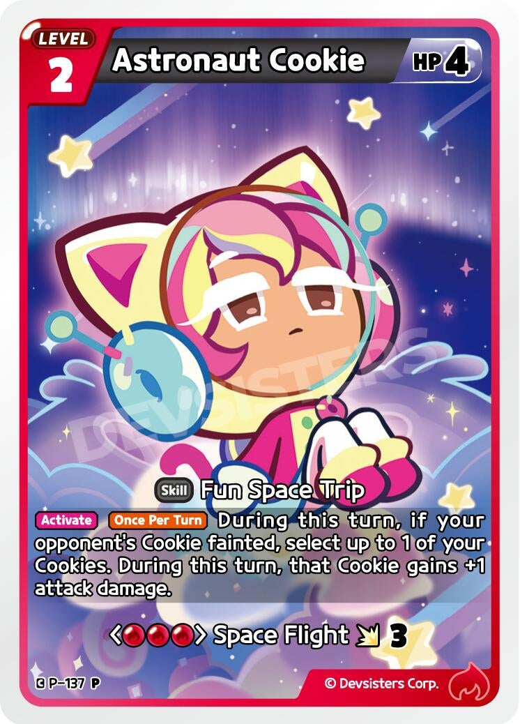 Image for Astronaut Cookie (P-137) (P) - CookieRun: Braverse TCG