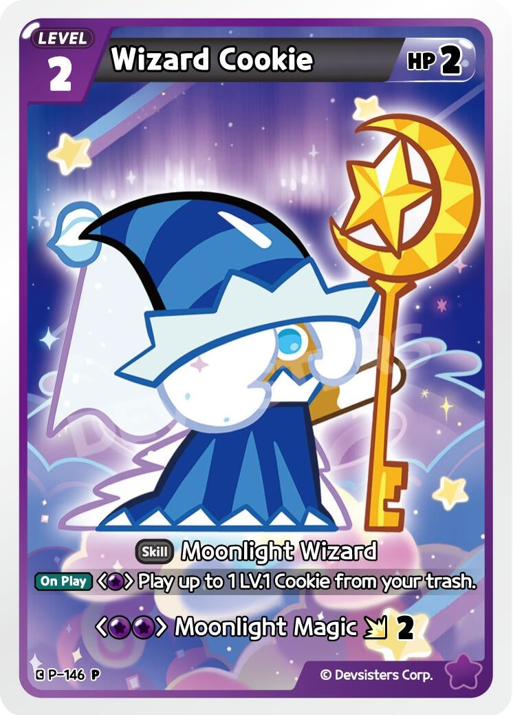 Image for Wizard Cookie (P-146) (P) - CookieRun: Braverse TCG