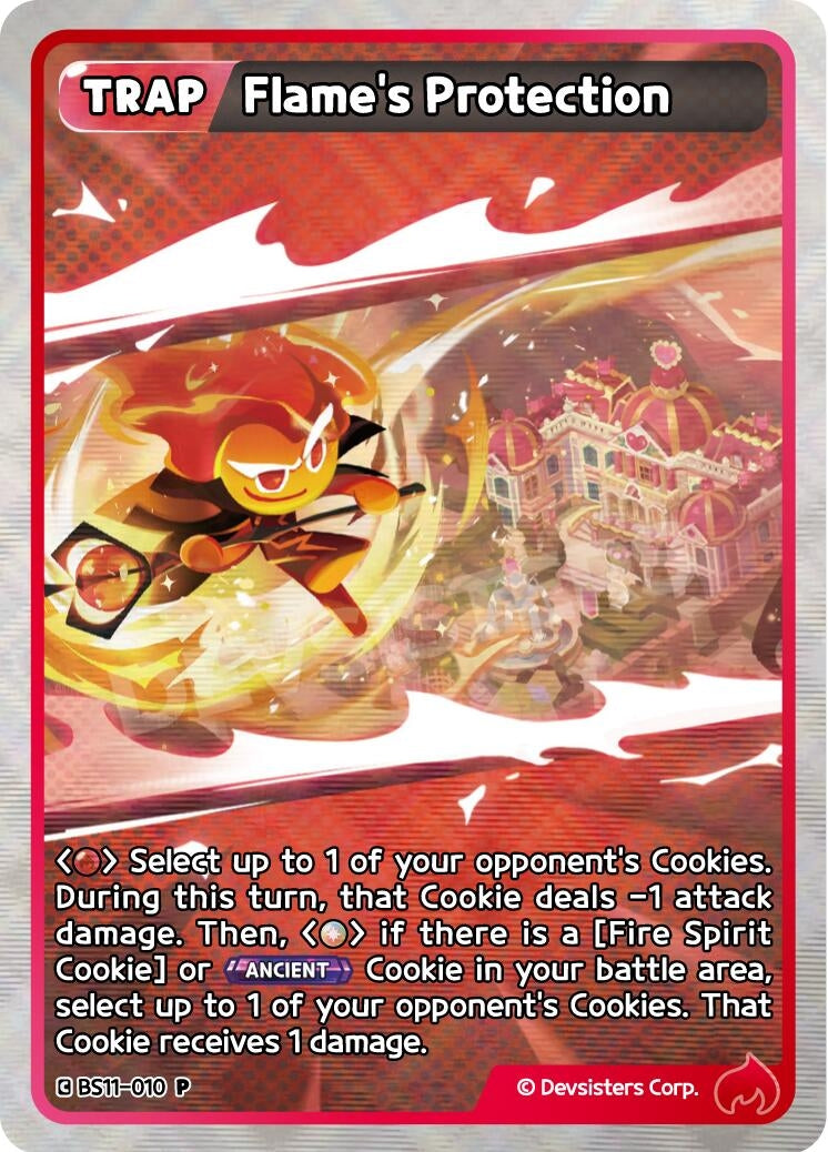 Image for Flame's Protection (BS11-010) (P) - CookieRun: Braverse TCG