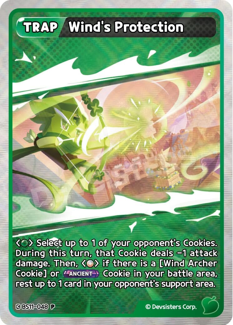 Image for Wind's Protection (BS11-048) (P) - CookieRun: Braverse TCG