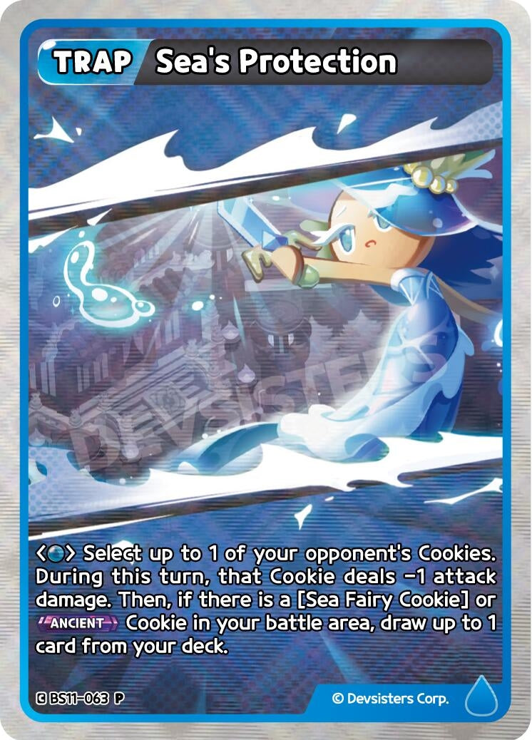Image for Sea's Protection (BS11-063) (P) - CookieRun: Braverse TCG