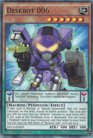 Deskbot 006 [DOCS-SP039] Común