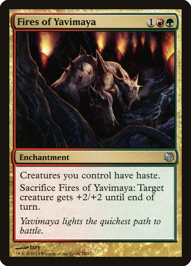 Feux de Yavimaya [Duel Decks: Heroes vs. Monsters]