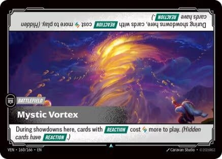 Image for Mystic Vortex (160/166) (VEN) - Riftbound: League of Legends Trading Card Game