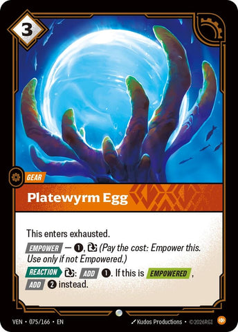 Image for Platewyrm Egg (075/166) (VEN) - Riftbound: League of Legends Trading Card Game