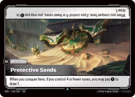 Image for Protective Sands (162/166) (VEN) - Riftbound: League of Legends Trading Card Game