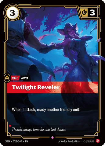 Image for Twilight Reveler (020/166) (VEN) - Riftbound: League of Legends Trading Card Game