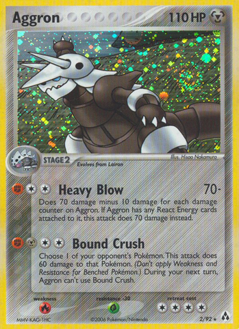 Aggron (2/92) [EX: Fabricantes de Leyendas]