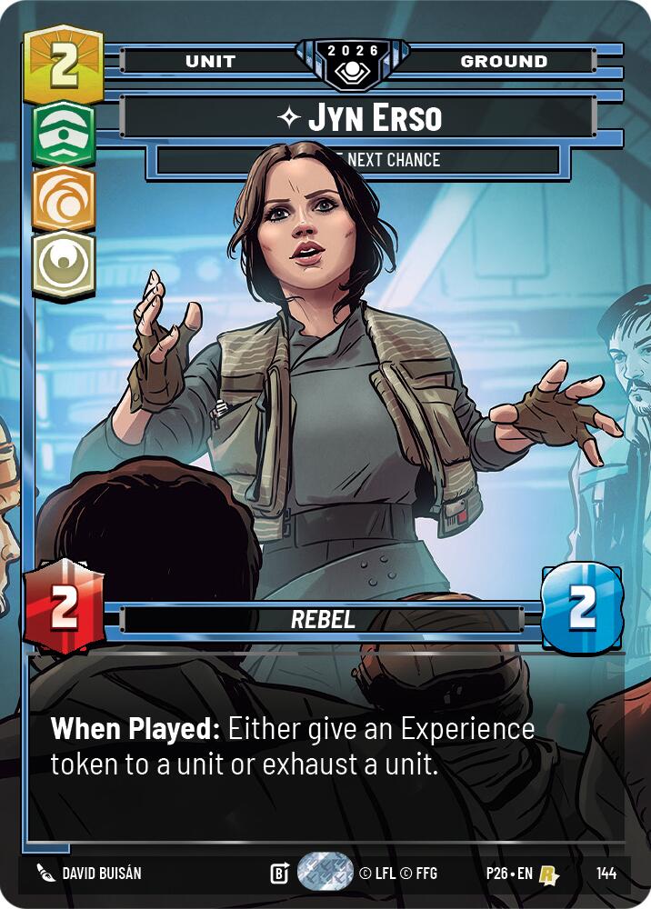 Jyn Erso - Take the Next Chance (144) (Prize Wall) (144) [Galactic Championship 2026]