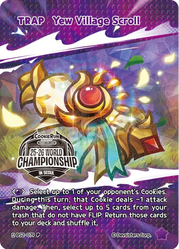 Image for Yew Village Scroll (Champion's Legacy Pack) (BS2-079) (P) - CookieRun: Braverse TCG