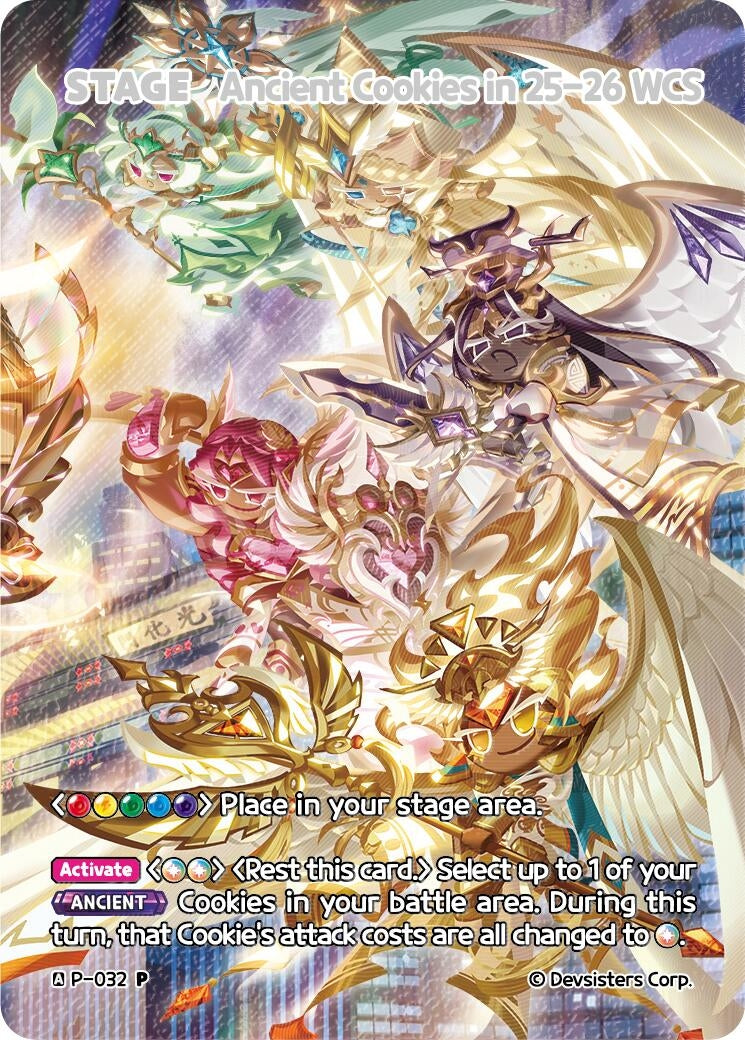Image for Ancient Cookies in 25-26 WCS (P-032) (P) - CookieRun: Braverse TCG