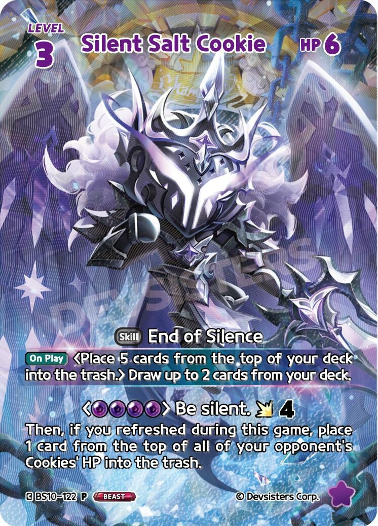 Image for Silent Salt Cookie (WCS) (BS10-122) (P) - CookieRun: Braverse TCG