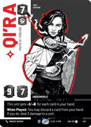 Image for Qi'ra - Master of Teras Kasi (4/6) (C26) - Star Wars: Unlimited