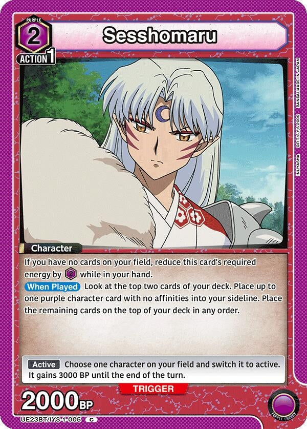 Image for Sesshomaru (005) (UE23BT/IYS-1-005) (UE23BT) - Union Arena