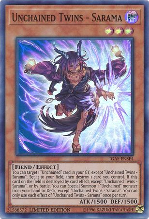 Gemelos desencadenados - Sarama [IGAS-ENSE4] Super Rara