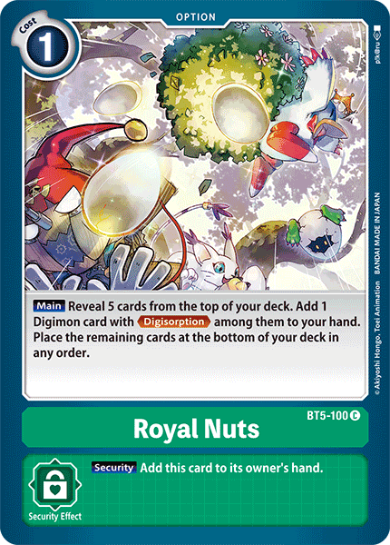 Royal Nuts [BT5-100] [Batalla de Omni]