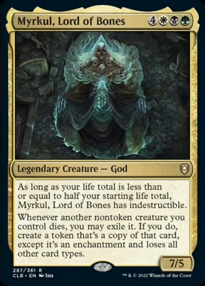 Myrkul, Seigneur des os [Commander Legends : Battle for Baldur's Gate]