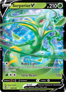 Serperior V (007/195) [Espada y Escudo: Tempestad Plateada]