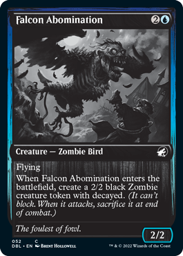Abomination faucon [Innistrad : Double feature]