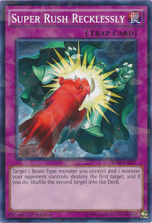 Super Rush Recklessly [BP03-EN219] Shatterfoil Rara