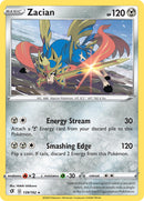 Zacian (139/192) (Holo givrée) (Exclusivités du Deck à Thème) [Épée et Bouclier : Clash des Rebelles]