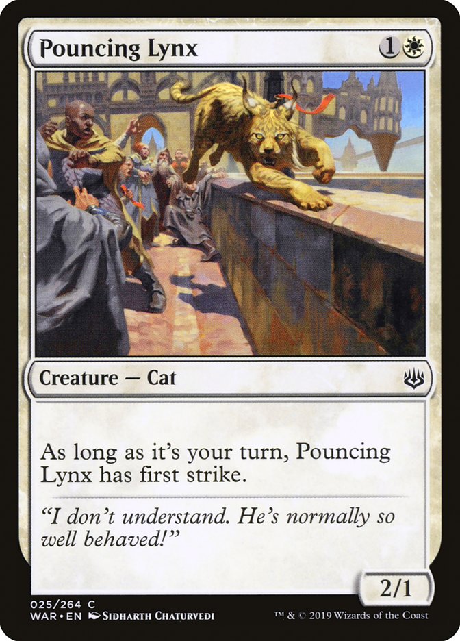 Lynx Bondissant [La Guerre des Planeswalkers]