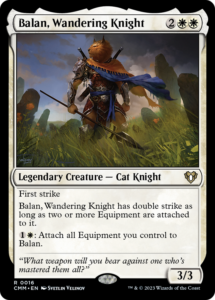 Balan, chevalier errant [Commander Masters]