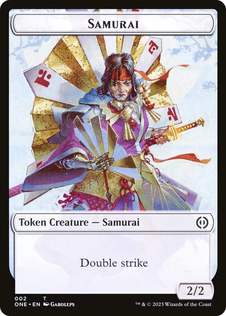 Jeton Samouraï [Phyrexia : Tous seront Un jetons]