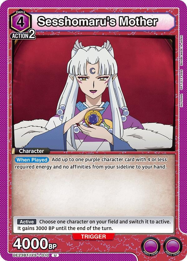 Image for Sesshomaru's Mother (UE23BT/IYS-1-010) (UE23BT) - Union Arena