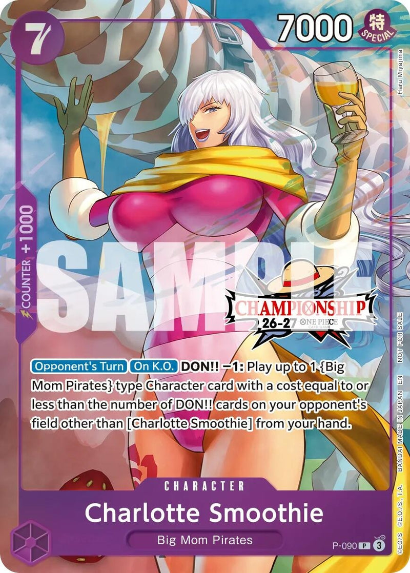 Image for Charlotte Smoothie (CS 26-27 Event Pack) (P-090) (OP-PR) - One Piece Card Game