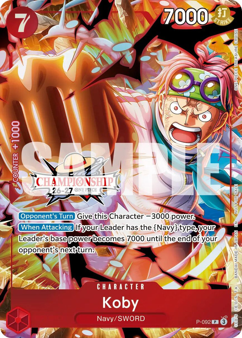 Koby (CS 26-27 Event Pack) [One Piece Promotion Cards]