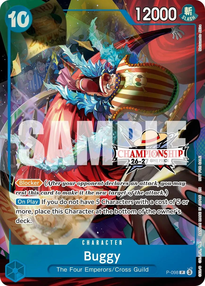 Image for Buggy (CS 26-27 Event Pack) (P-098) (OP-PR) - One Piece Card Game