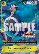Image for Bartholomew Kuma (CS 26-27 Celebration Pack) (OP09-108) (OP-PR) - One Piece Card Game