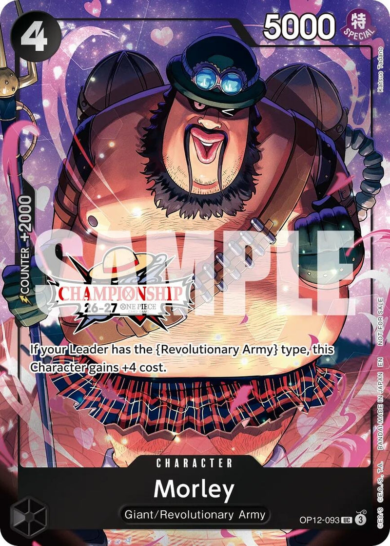 Image for Morley (CS 26-27 Celebration Pack) (OP12-093) (OP-PR) - One Piece Card Game