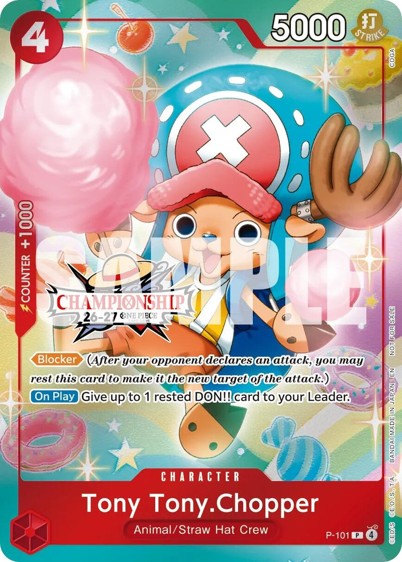 Image for Tony Tony.Chopper (CS 26-27 Celebration Pack) (P-101) (OP-PR) - One Piece Card Game
