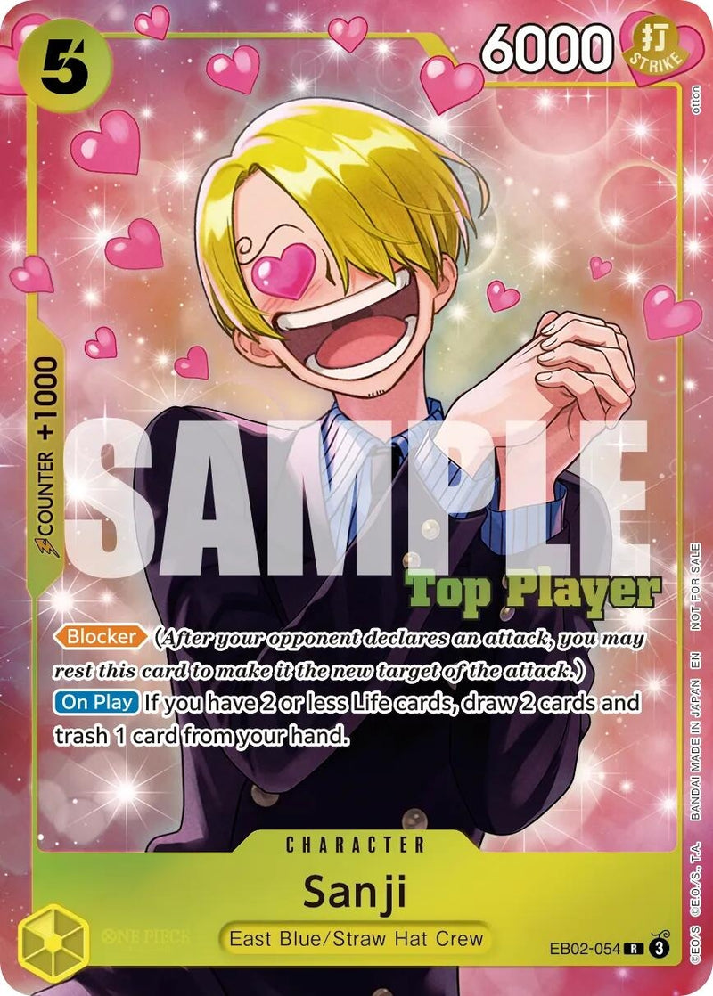 Image for Sanji (CS 26-27 Top Player Pack Vol. 1) (EB04-052) (OP-PR) - One Piece Card Game