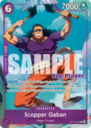 Scopper Gaban (CS 26-27 Top Player Pack Vol. 1) [One Piece Promotion Cards]