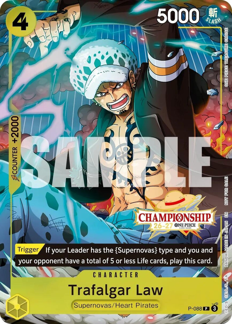 Image for Trafalgar Law (CS 26-27 Event Pack Finalist Ver.) (P-088) (OP-PR) - One Piece Card Game
