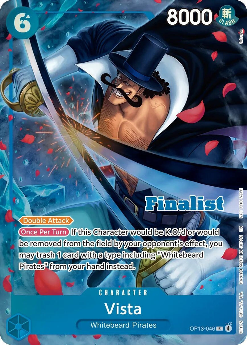Image for Vista (CS 26-27 Finalist Card Set Vol. 1) (OP13-046) (OP-PR) - One Piece Card Game