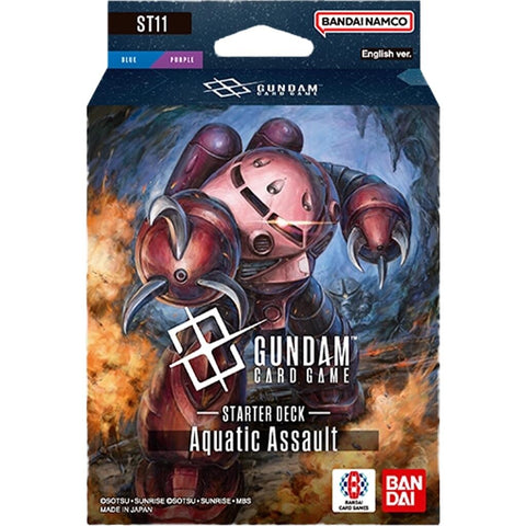 Image for Starter Deck 11: Aquatic Assault - Gundam Card Game