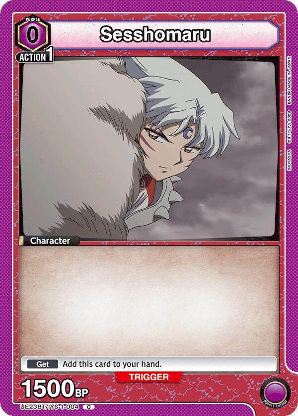Image for Sesshomaru (004) (Box Topper Foil) (UE23BT/IYS-1-004) (UE23BT) - Union Arena