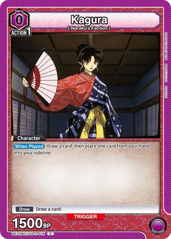 Image for Kagura (016) (Box Topper Foil) (UE23BT/IYS-1-016) (UE23BT) - Union Arena
