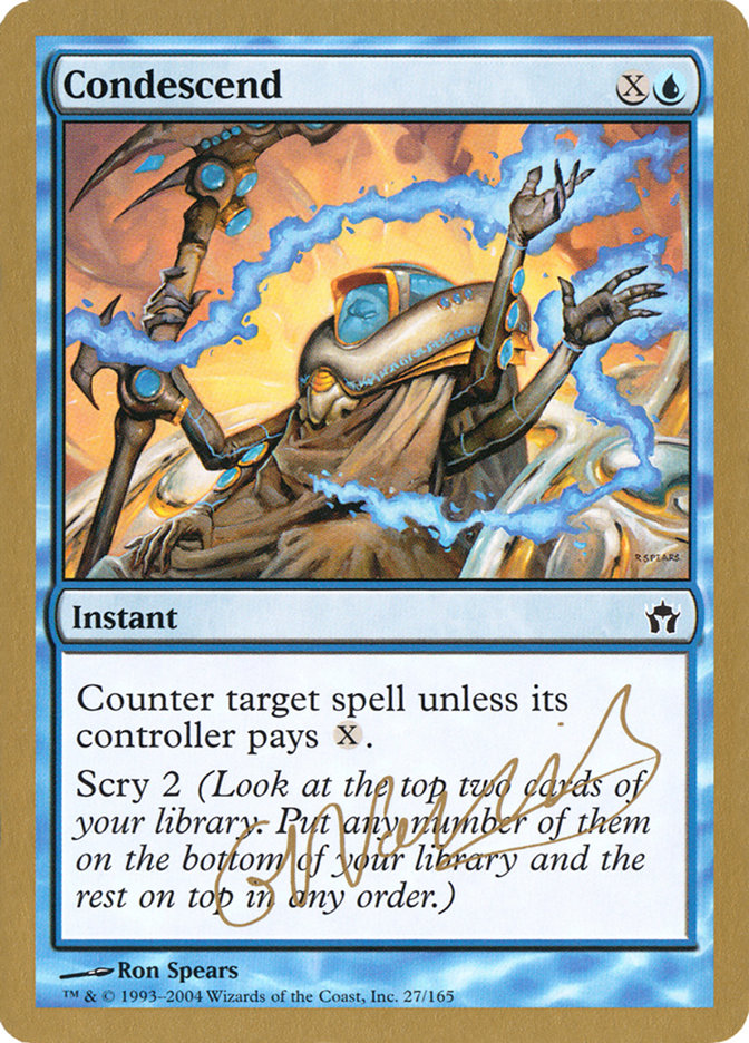 Condescender (Gabriel Nassif) [Mazo del Campeonato Mundial 2004]